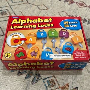 Lakeshore Learning alphabet key locks